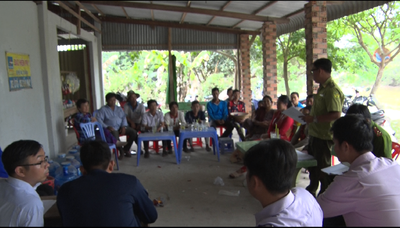 Hạt Kiểm lâm huyện tăng cường tuyên truyền phòng cháy, chữa cháy cho người dân xã Vĩnh Phú.png